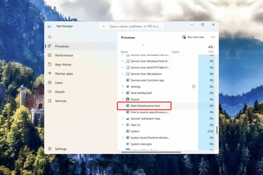 Как исправить ошибки sihost.exe в Windows