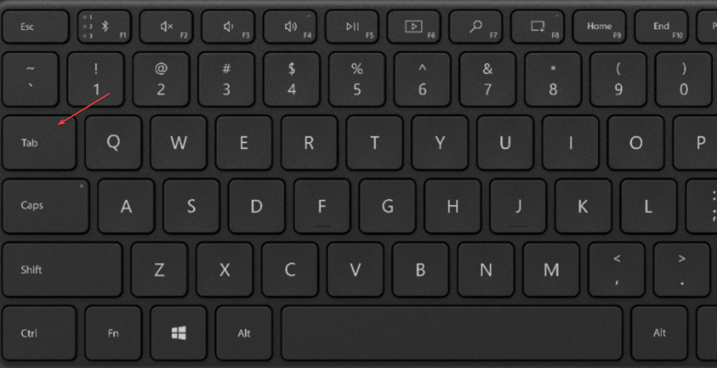 Навигация по элементам с помощью Tab и стрелок