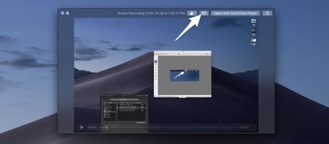 Инструмент обрезки видео в Quick Look для macOS