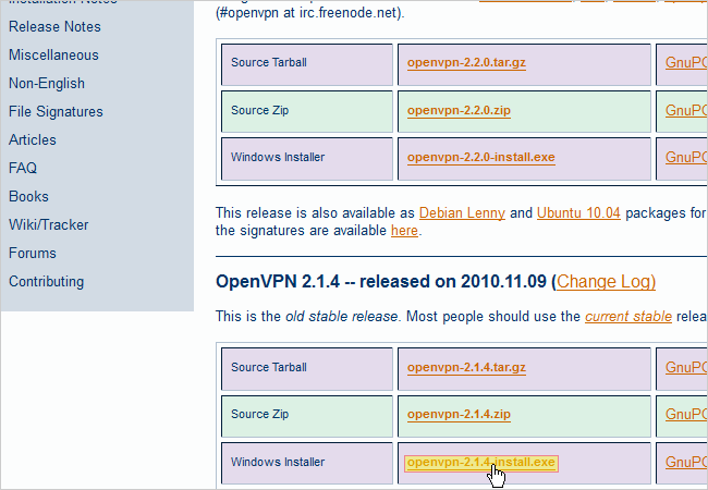 Установка OpenVPN на Windows — выбор TAP драйвера