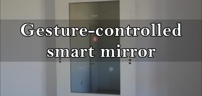 Miroir intelligent mural pour le prix d'un smartphone