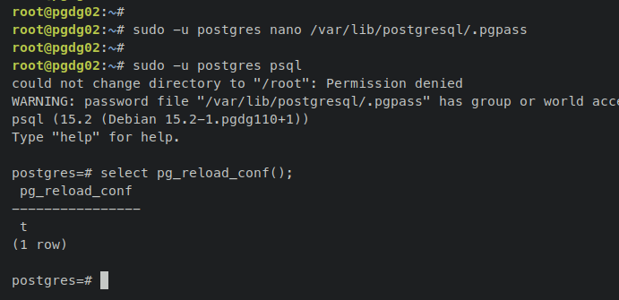 Настройка subscriber node
