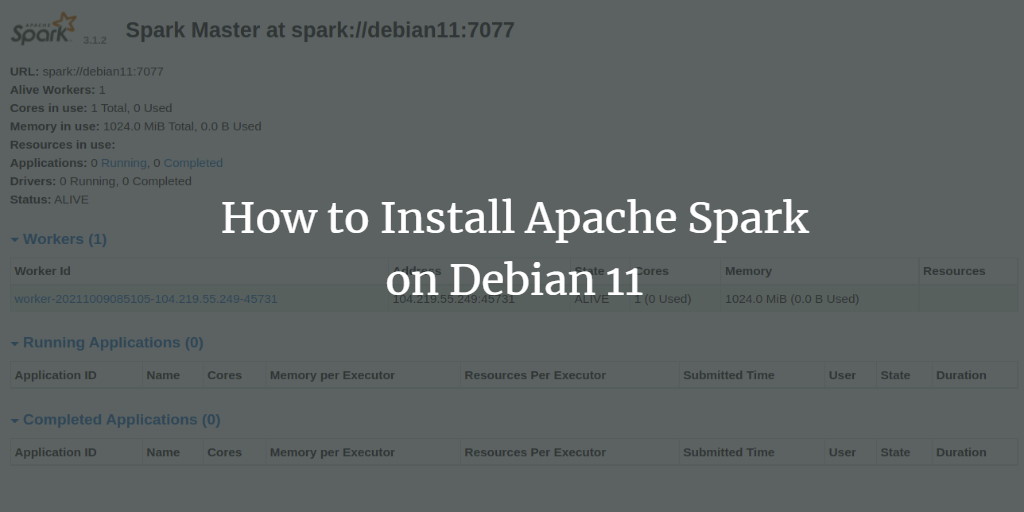 Установка Apache Spark на Debian 11
