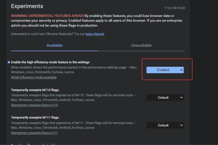 Как включить Memory Saver в Chrome