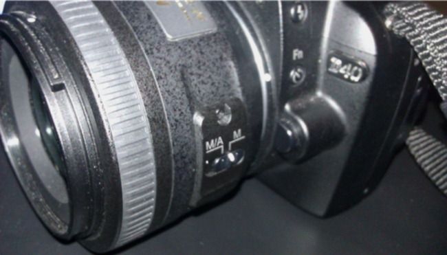 Ручная фиксация фокуса и экспозиции на объективе DSLR