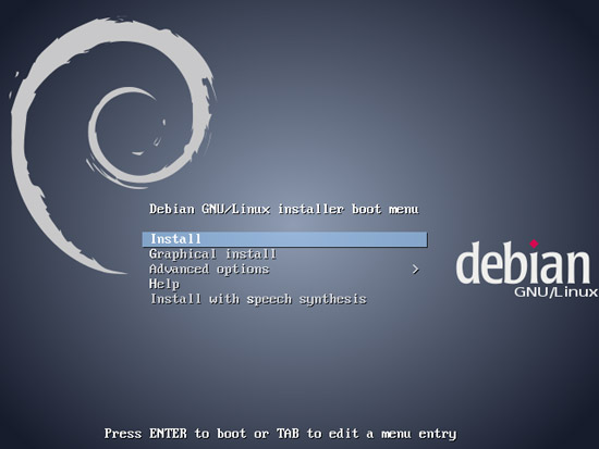 Минимальная установка Debian 7 Wheezy