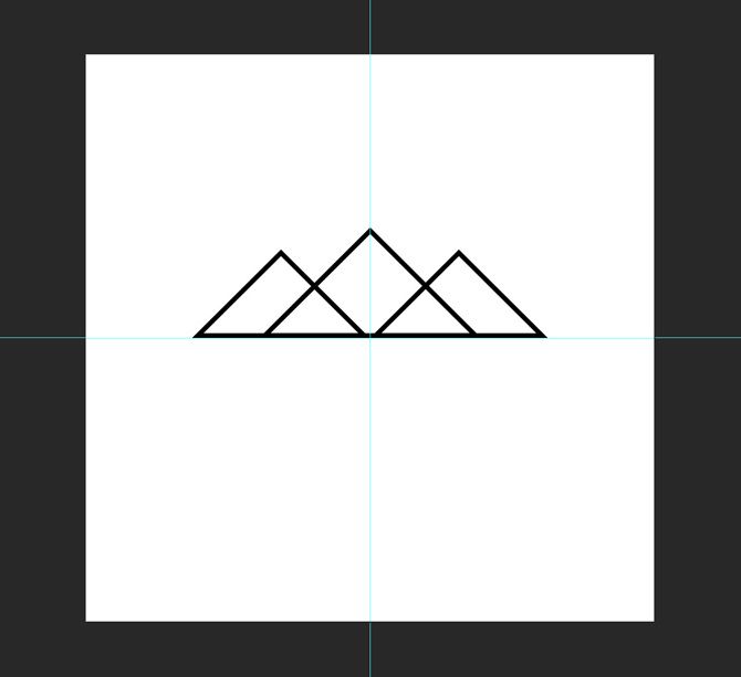 Все три треугольника в итоговой позиции