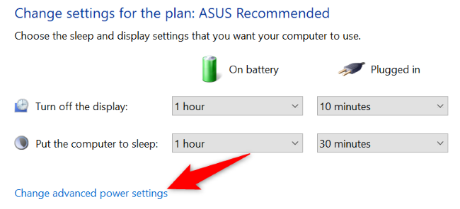 Отключите гибернацию и примените изменения.