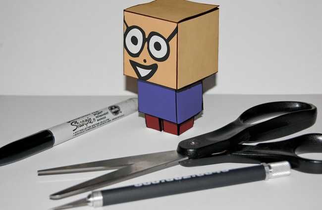 Готовые напечатанные листы papercraft