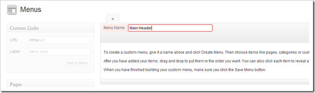 Настройки чтения: выбор статической домашней страницы