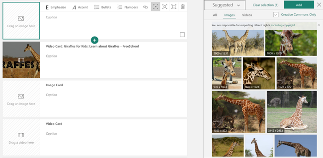 Image search on Sway