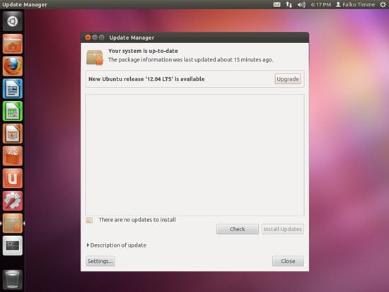 Кнопка обновления до 12.04 в Update Manager