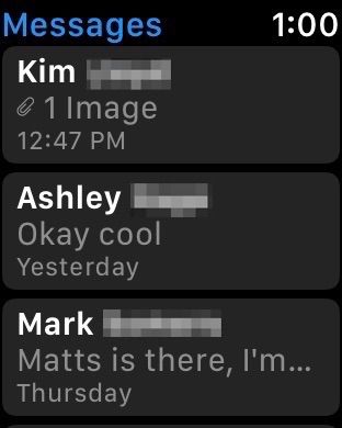 Экран выбора контакта или создание нового сообщения