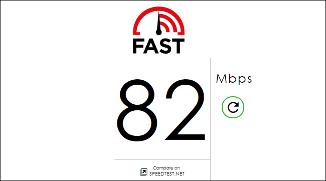 Netflix FAST: тест скорости соединения до Netflix