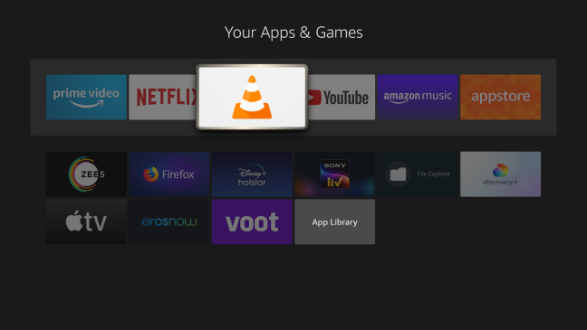 Переместите ярлык VLC в верхнюю часть экрана для быстрого доступа.