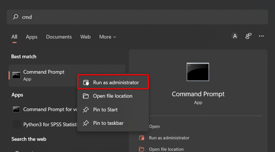 Запуск cmd от администратора
