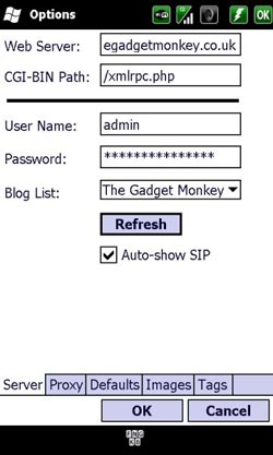 Блогинг с Windows Mobile — Pocket Sharp MT