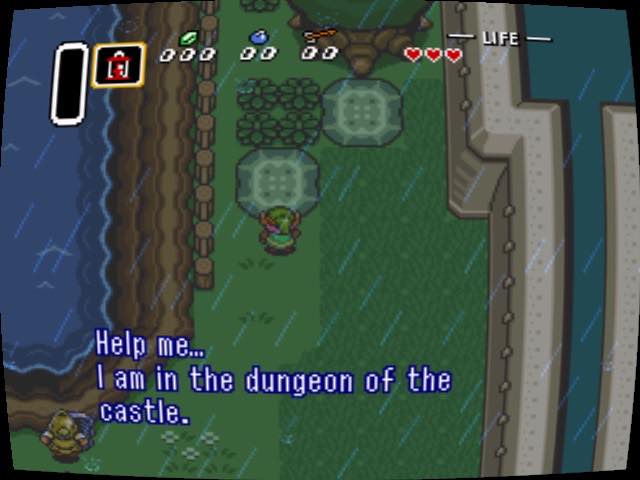 Barrel distortion для Zelda (скриншот)