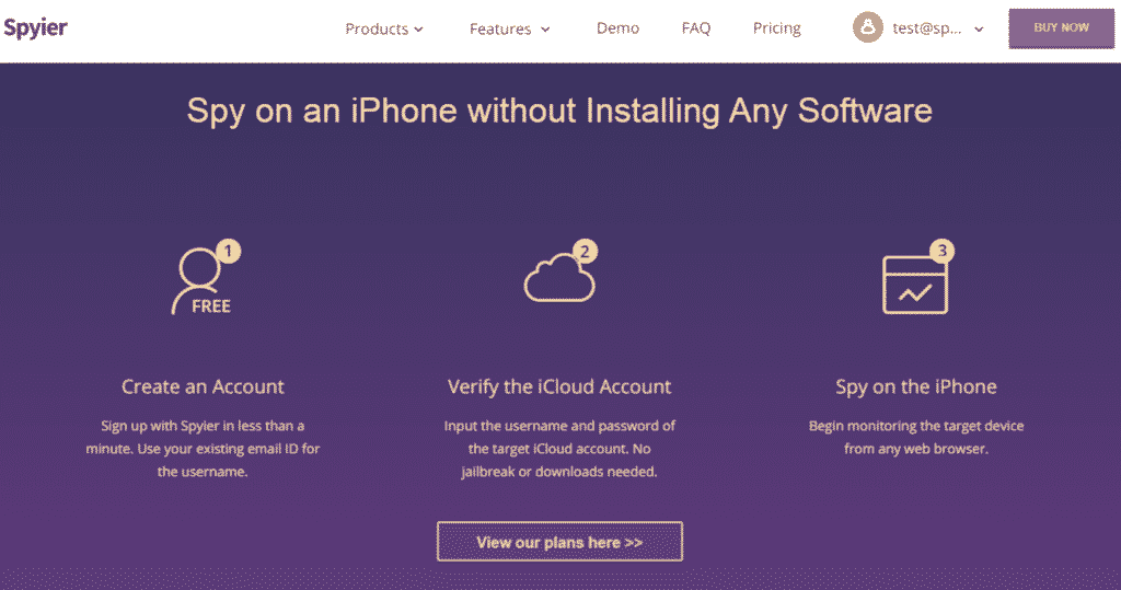 Иллюстрация: доступ через веб-панель к iCloud-данным на iPhone