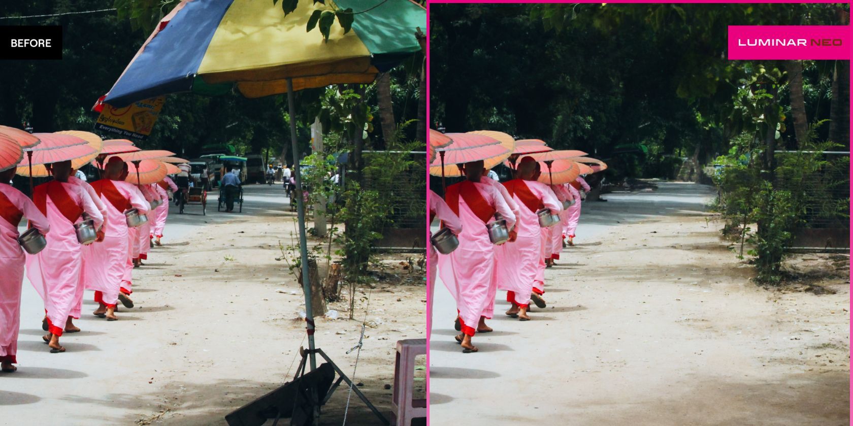 GenErase в Luminar Neo — руководство по генеративному удалению объектов