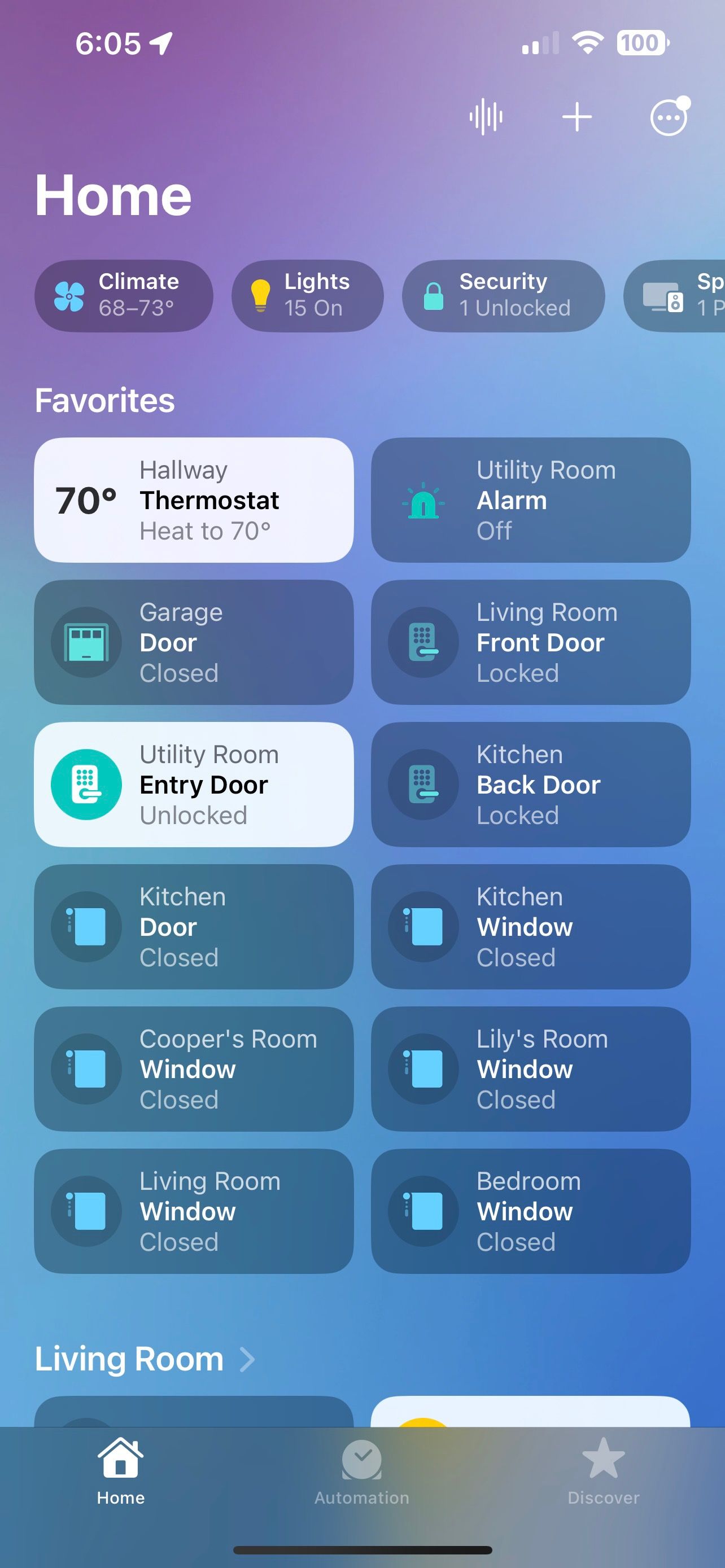 iOS 16 Home app Home tab
