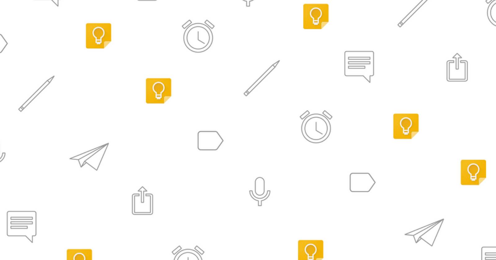 Иллюстрация функционала Google Keep