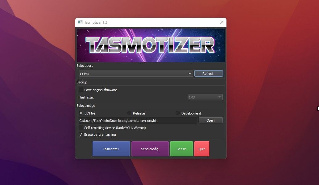 прошивка tasmota на nodemcu d1mini