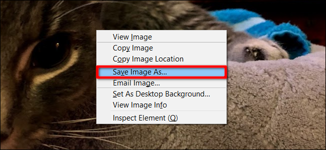 Сохранение изображения в Firefox