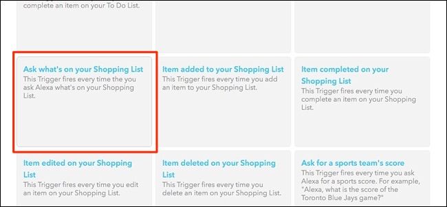 Создание триггера в IFTTT