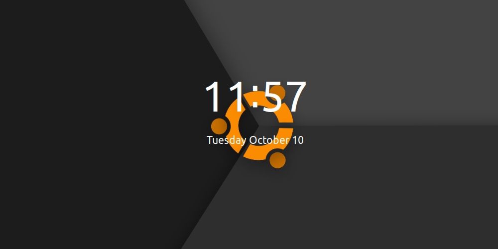 Подтверждение отключения размытия на экране блокировки Ubuntu
