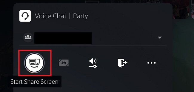 Как перейти в меню Share Play на PS5