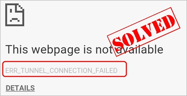 Поясняющая схема ошибок подключения в Chrome