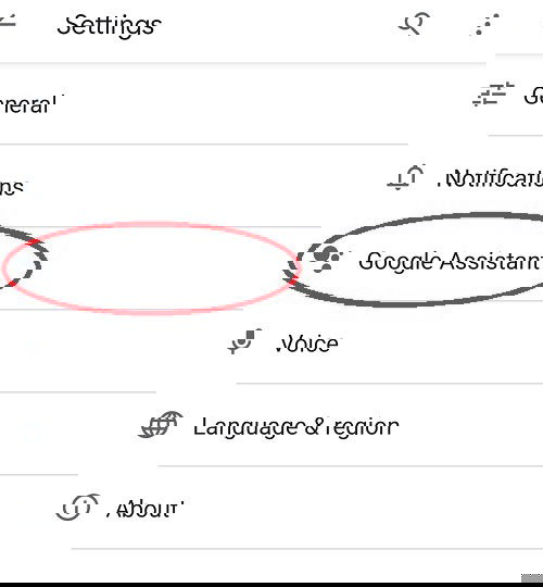 Интерфейс раздела Рутины в Google Assistant