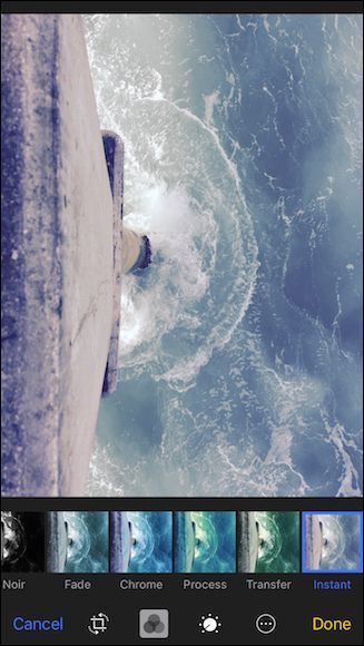 Инструменты редактирования: фильтры, кадрирование, метки