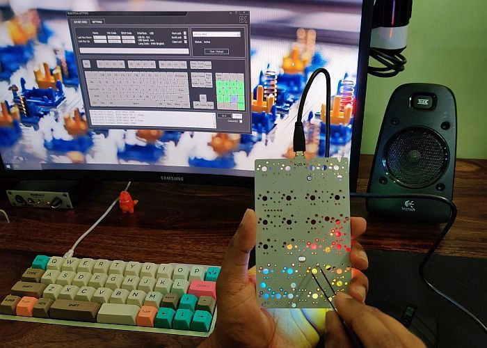 Изображение экранного тестера клавиш