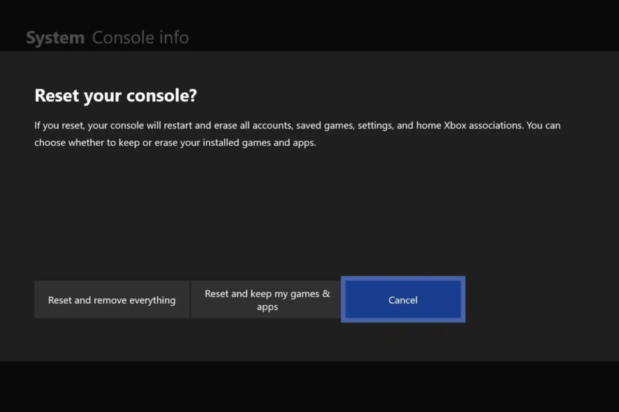 Скриншот ошибки Xbox 0x87e50007