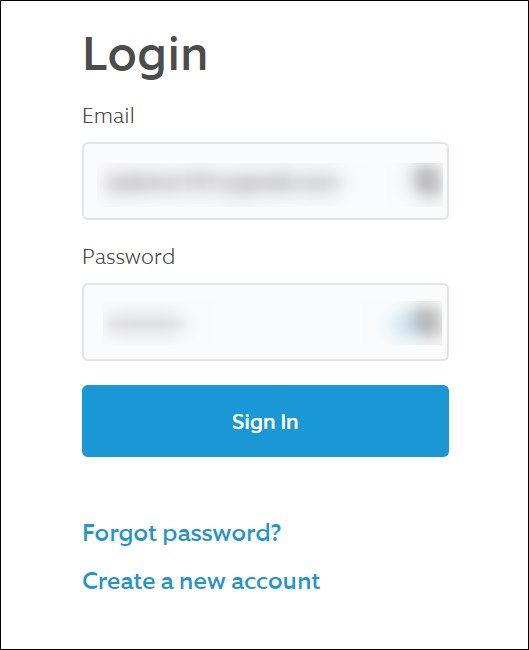 Вход на сайт Ring