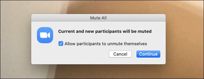 Диалог подтверждения: все участники будут отключены