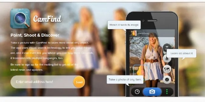 CamFind — приложение для распознавания объектов на фото