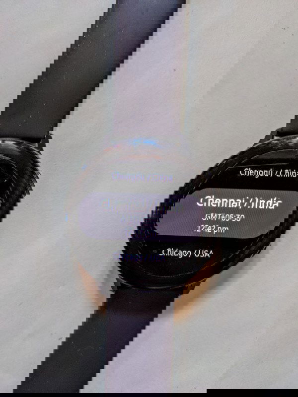 Galaxy Watch Time