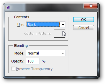 Панель слоёв с маской