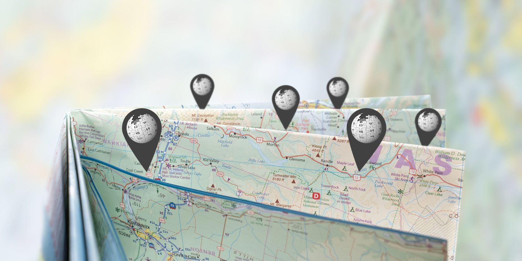 Что рядом со мной? — карта мест из Википедии