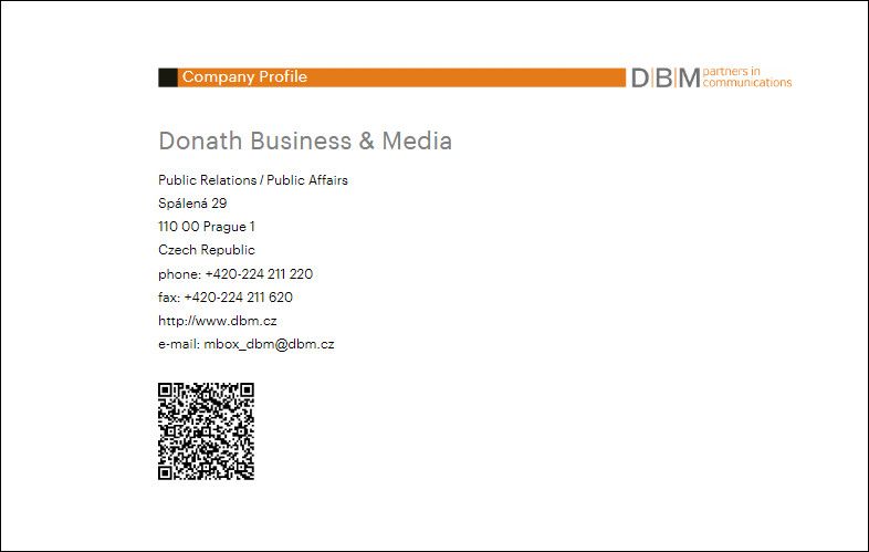 Развёрнутый профиль компании