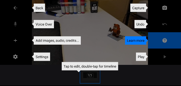 Макет экрана редактора