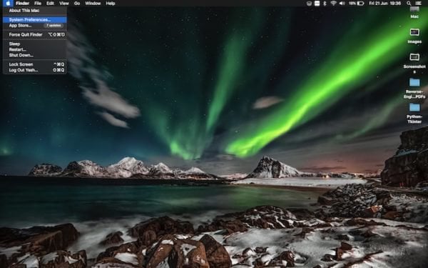 Системные настройки macOS — Общие