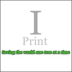 Образец напечатанных мини-страниц на одном листе