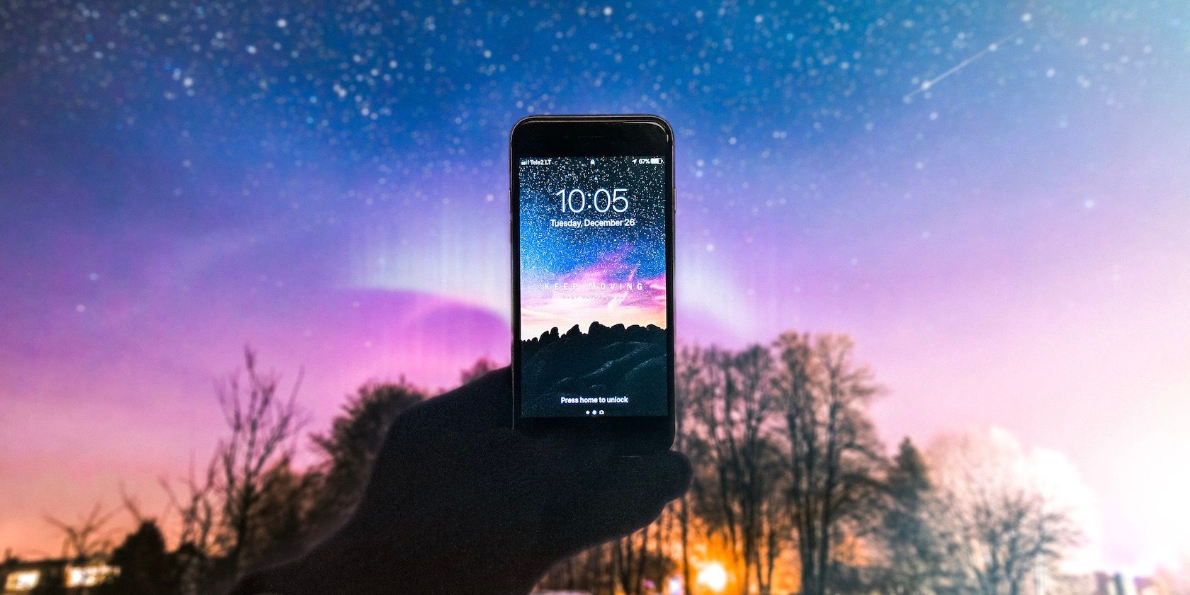 Автоматическая смена обоев iPhone