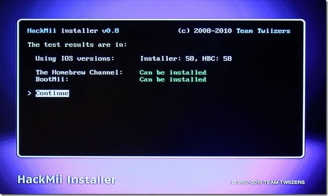 Установка Homebrew Channel через HackMii