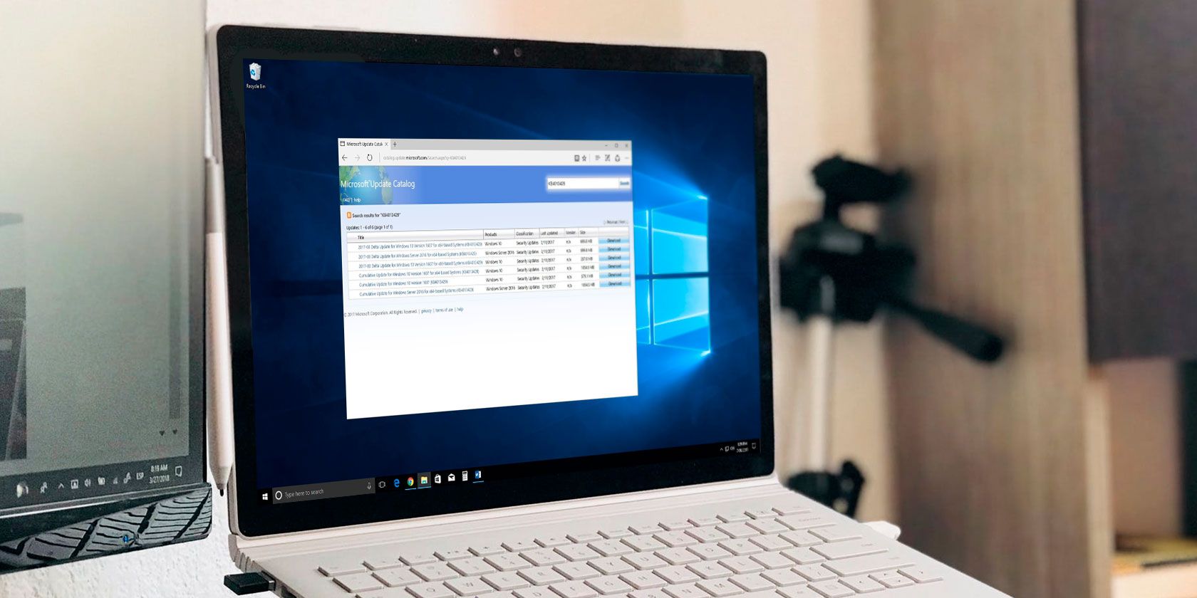 Каталог обновлений Microsoft — поиск и установка