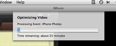 Процесс импорта и оптимизации